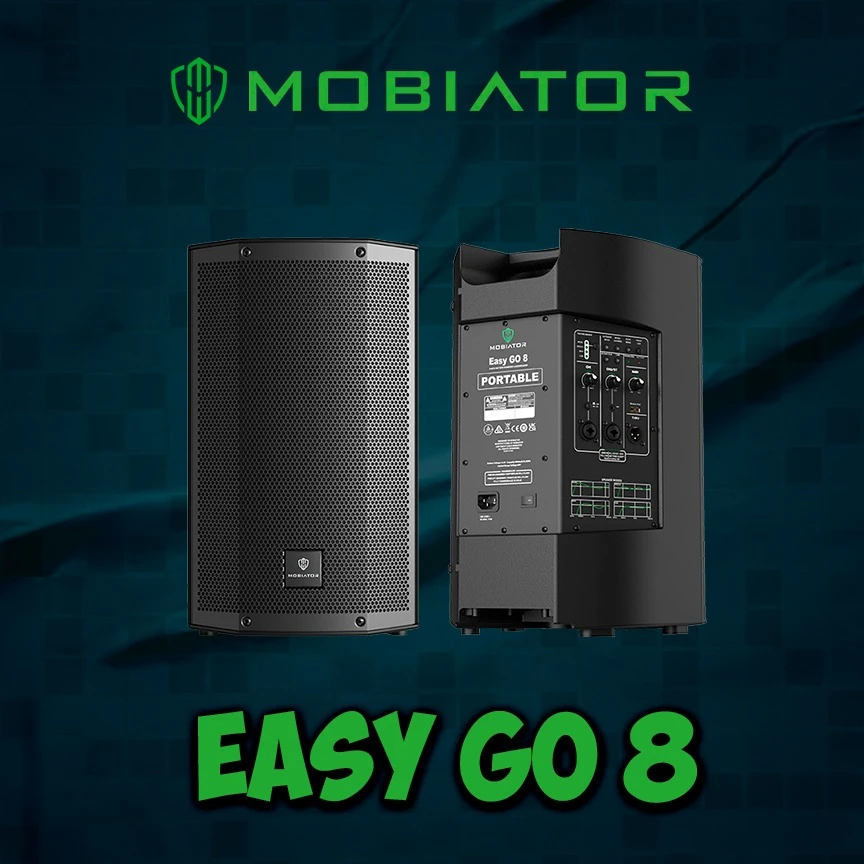 Mobiator Easy Go 8 Portable PA Speaker