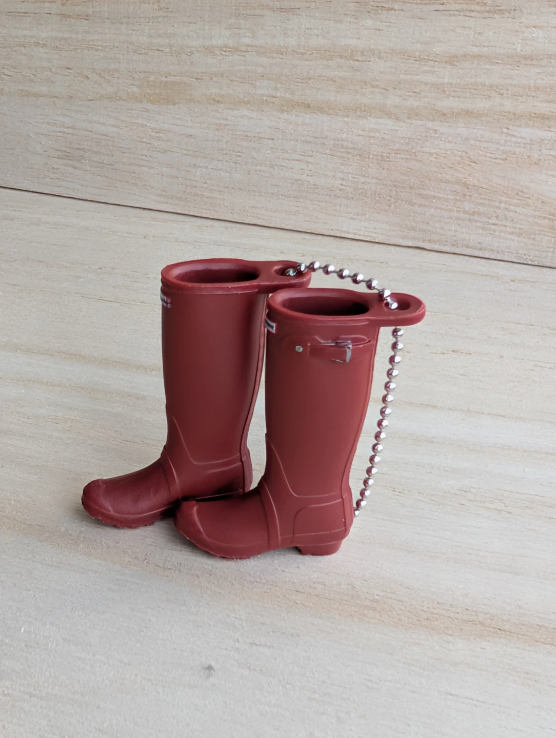 Hunter Boots Keychain Hunter Red Miniature Doll Accessory - photo 2