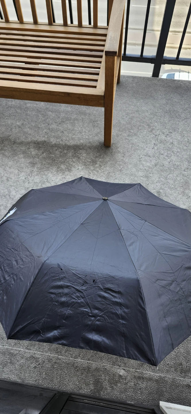 Black Folding Umbrella