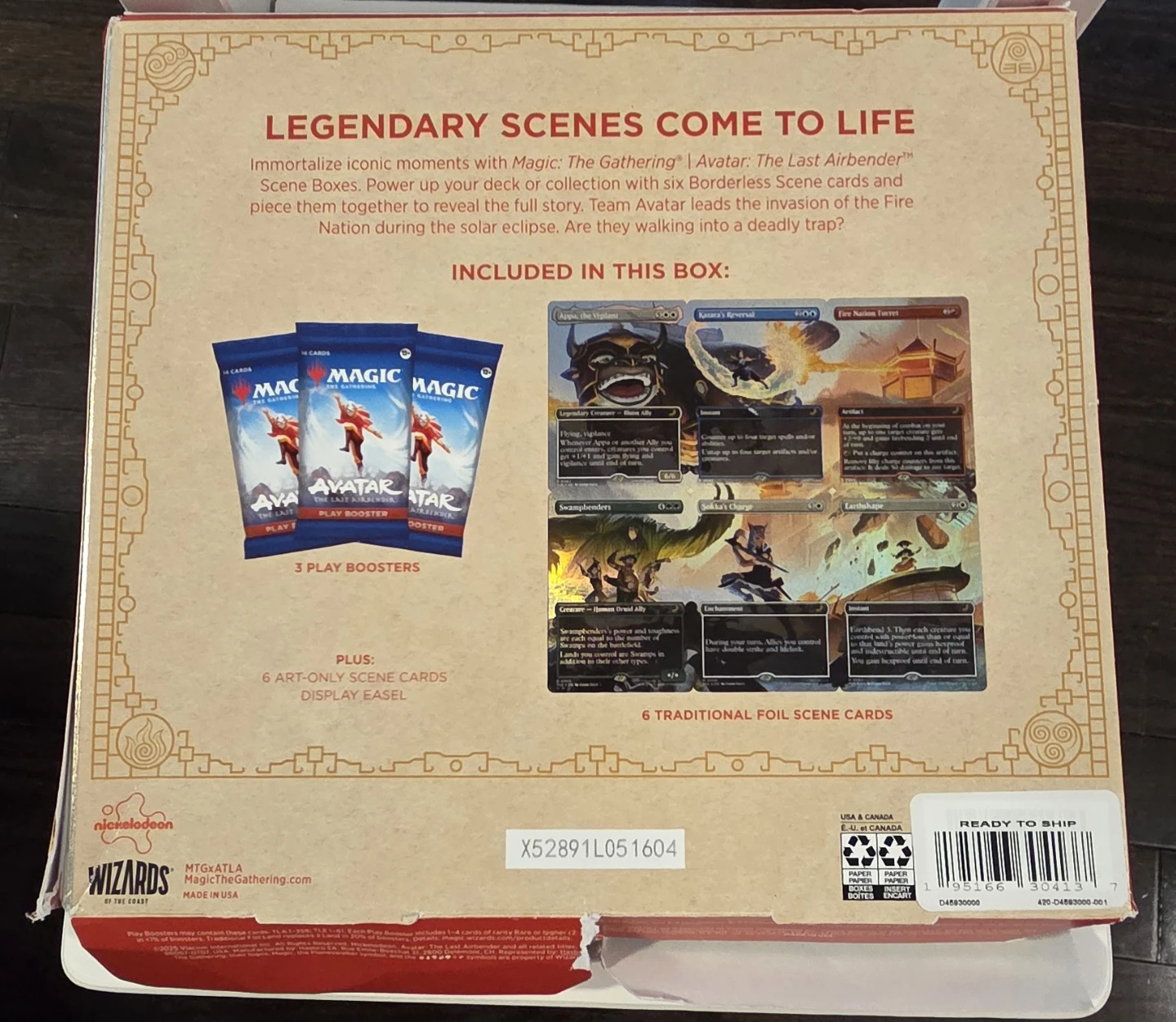 MTG - Avatar: The Last Airbender Scene Box 1 - photo 2