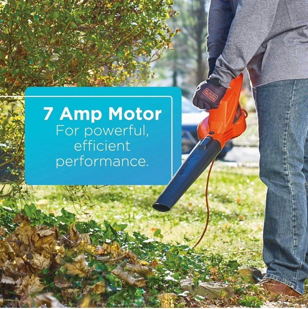 BLACK+DECKER Electric Leaf Blower - photo 4