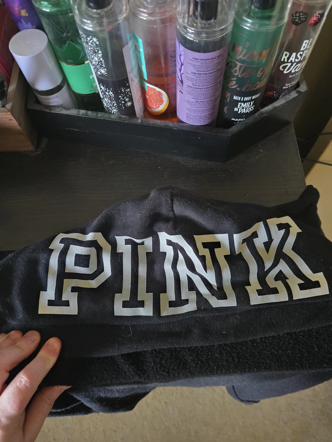 Pink Victoria's Secret Hoodie - photo 3