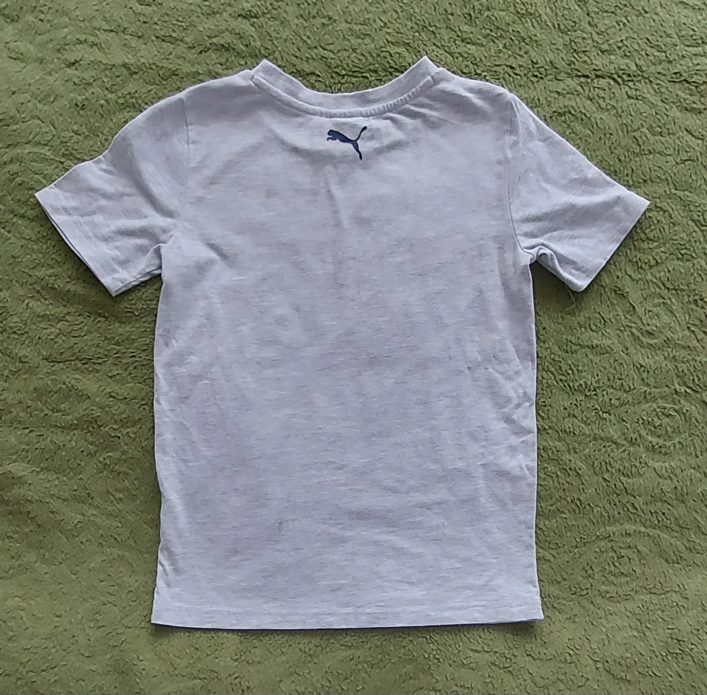 Kid's Puma Grey T-Shirt - Size 7 - photo 2