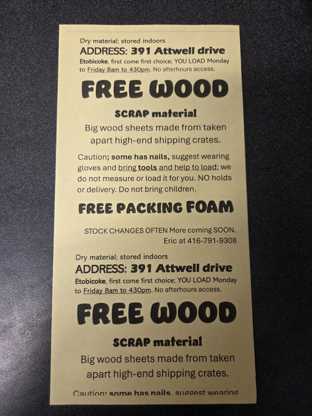 #freecycle Large quantity of packaging materials - photo 2