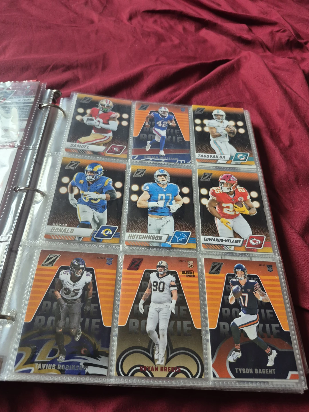 Collection of NFL Football Trading Cards - photo 2
