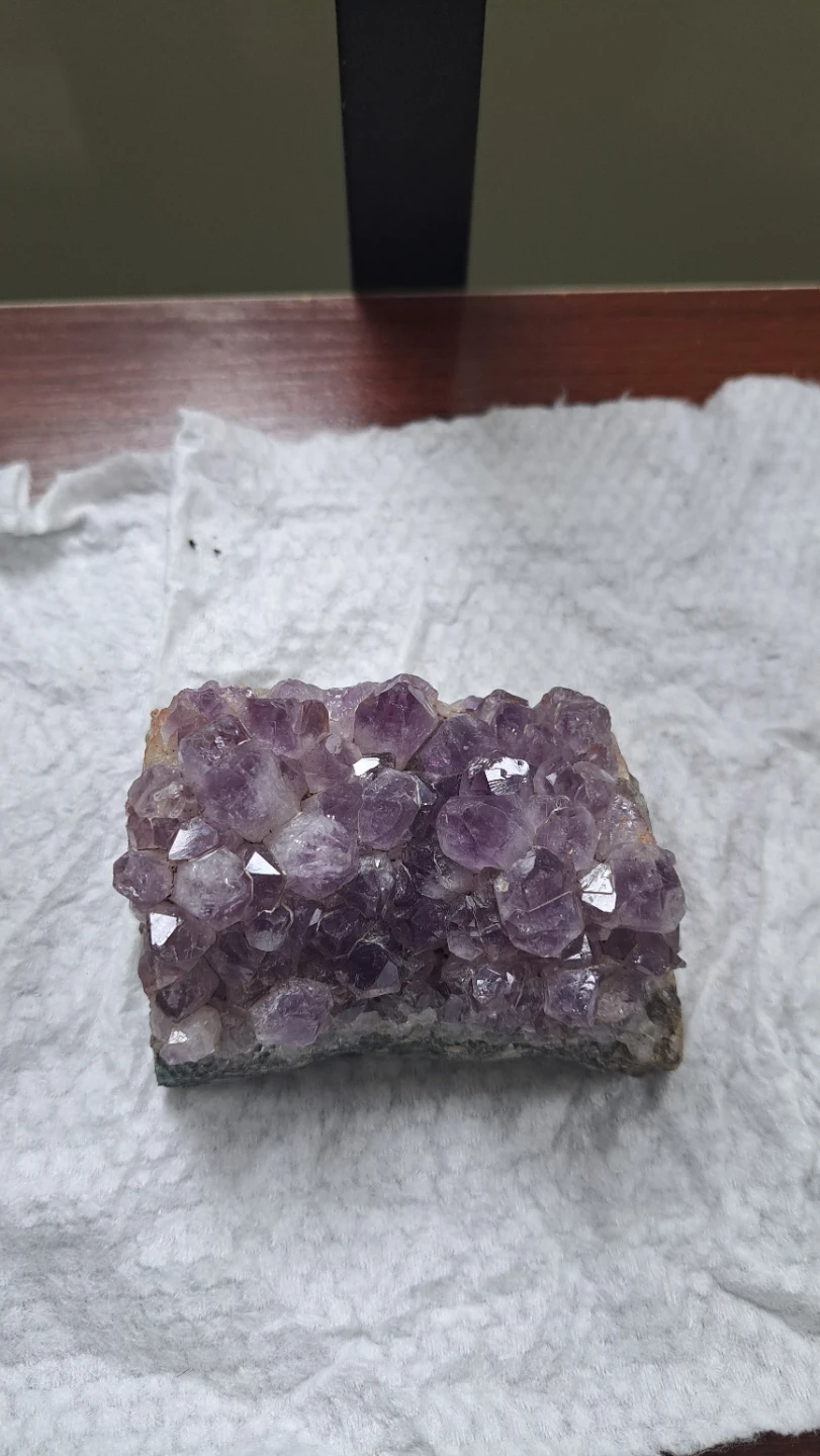 Amethyst Crystal Geode Cluster