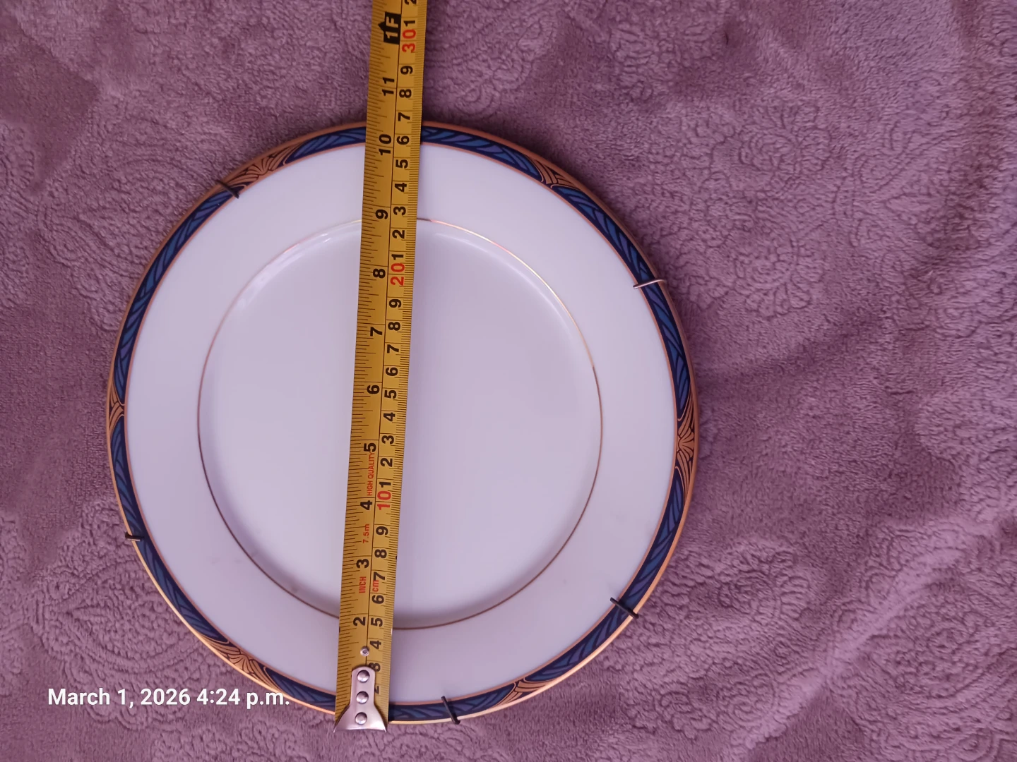 Noritake Legacy Kathmandu Plate