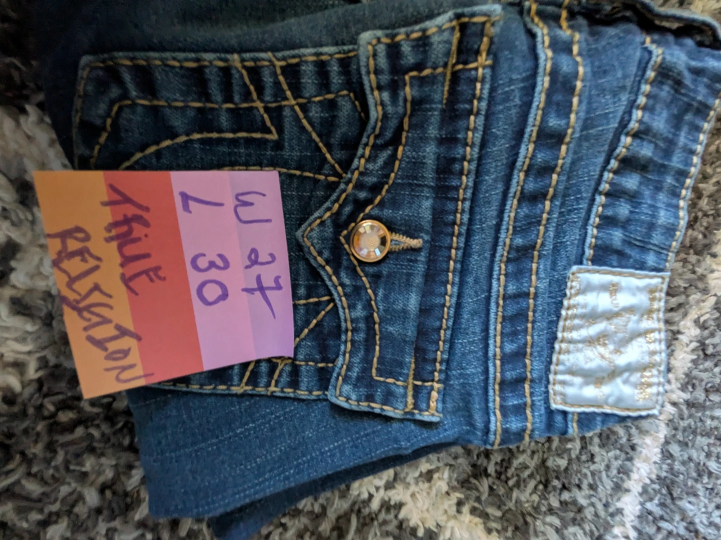 True Religion Brand Jeans Women's W27 L30 - photo 3