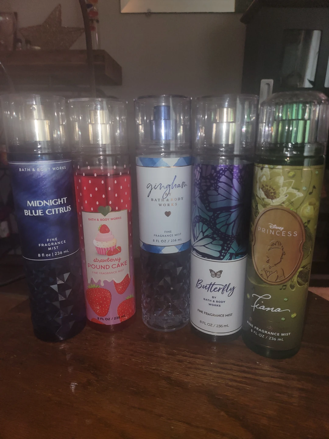 Bath & Body Works Fine Fragrance Mists - 5 Piece Set