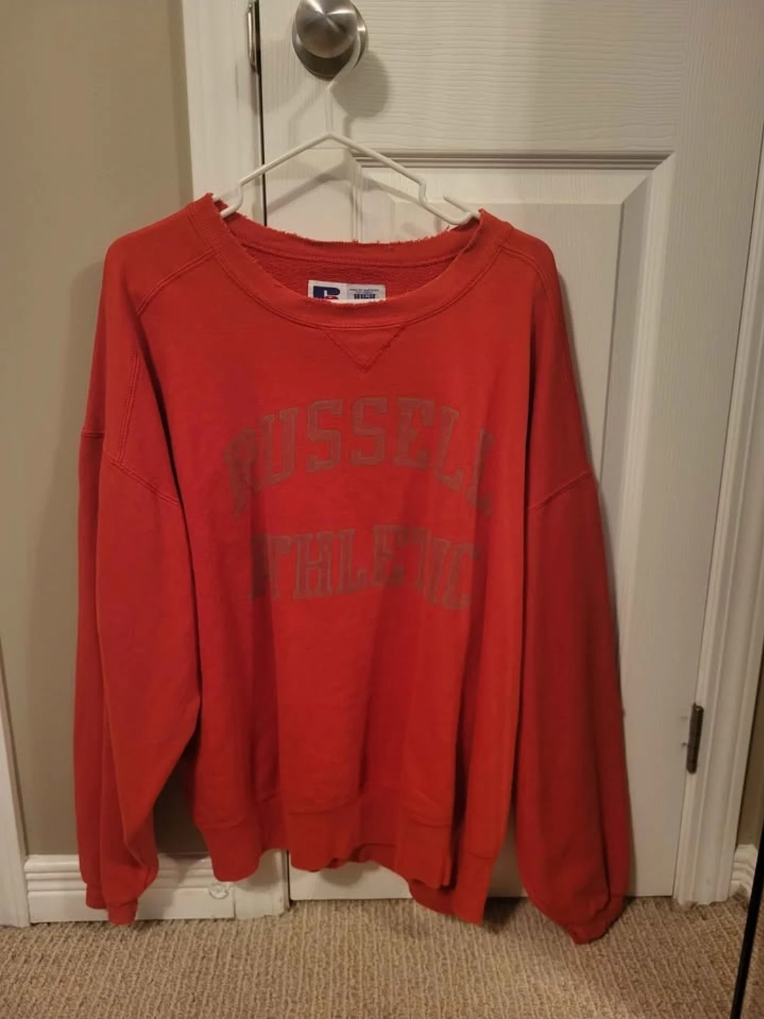 Russell Athletic Red Crewneck Sweatshirt XL
