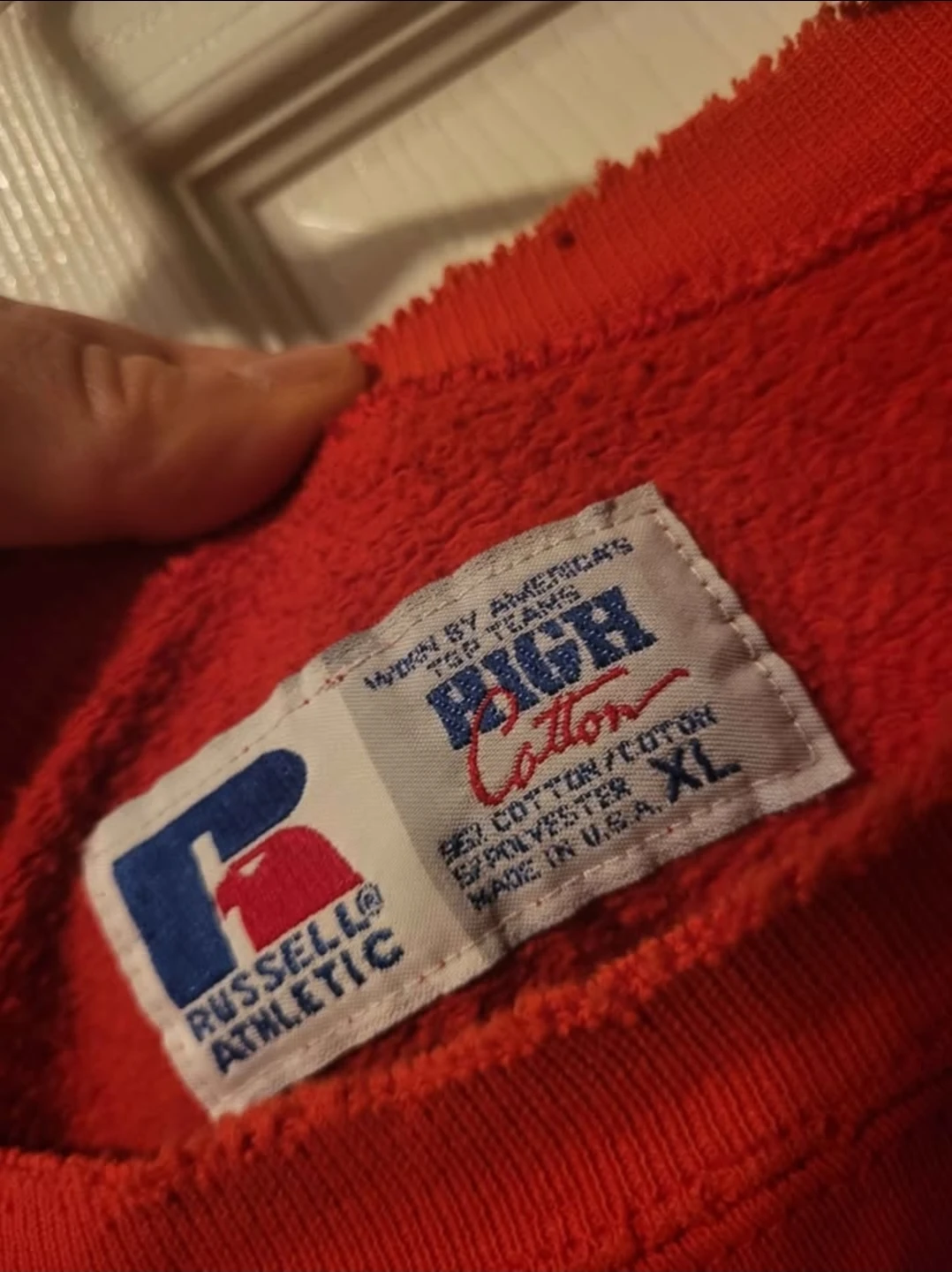 Russell Athletic Red Crewneck Sweatshirt XL - photo 3