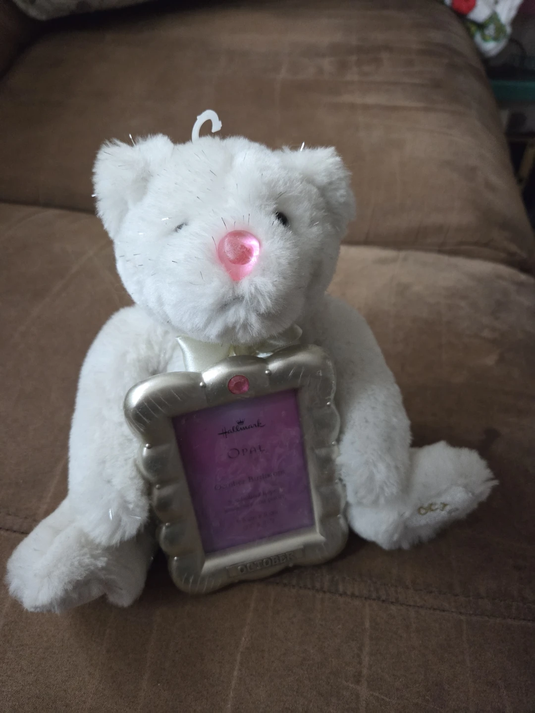 Hallmark "Opal" Bear Photo Frame