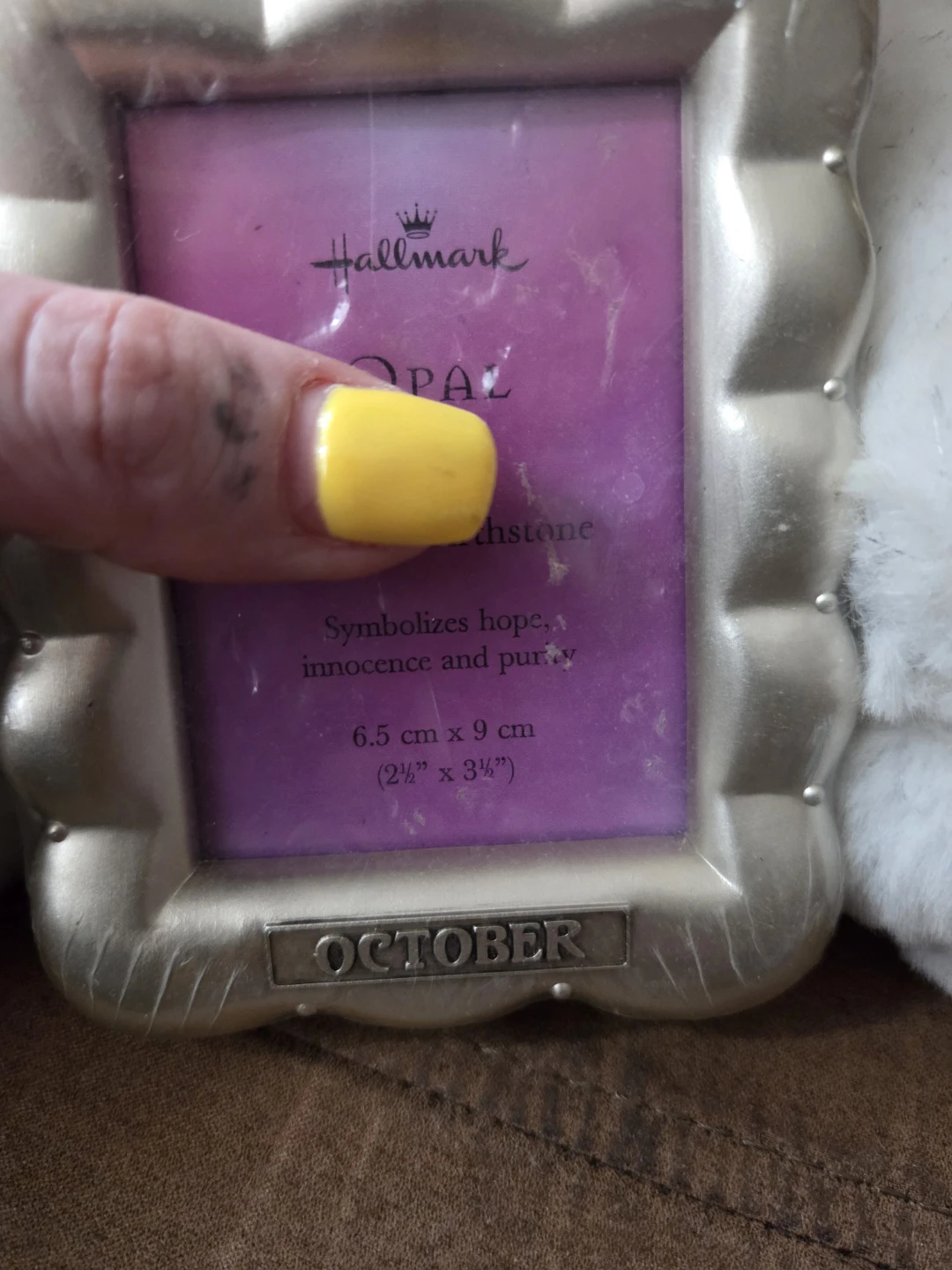Hallmark "Opal" Bear Photo Frame - photo 2