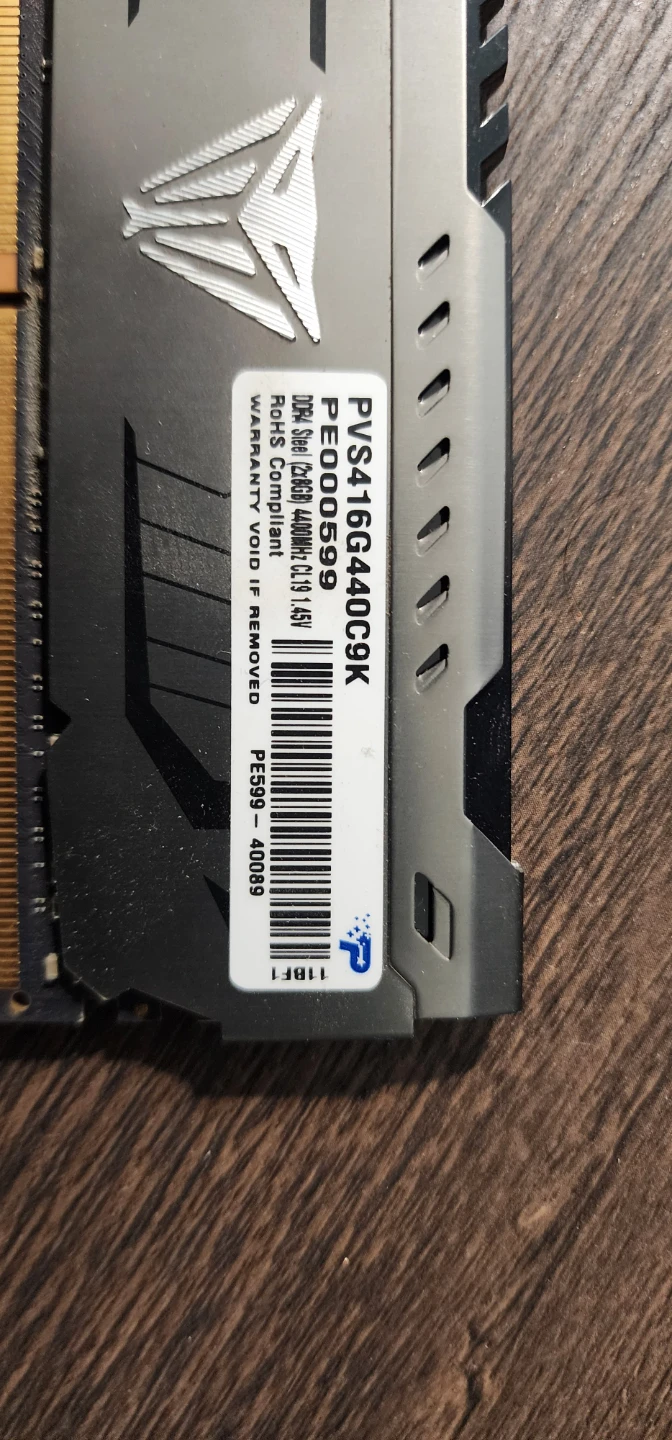 [RAM] Patriot Viper Steel DDR4 16GB (2x8GB) 4400MHz (B-die)