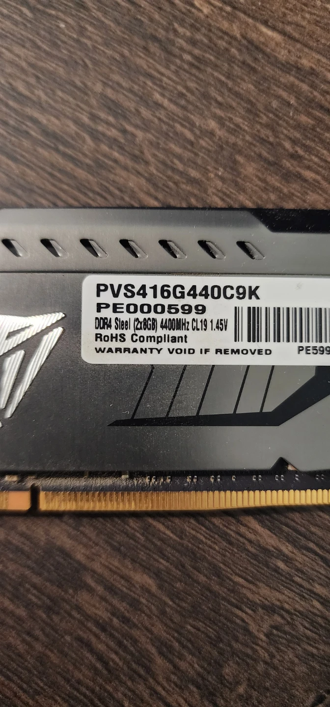 [RAM] Patriot Viper Steel DDR4 16GB (2x8GB) 4400MHz (B-die) - photo 2