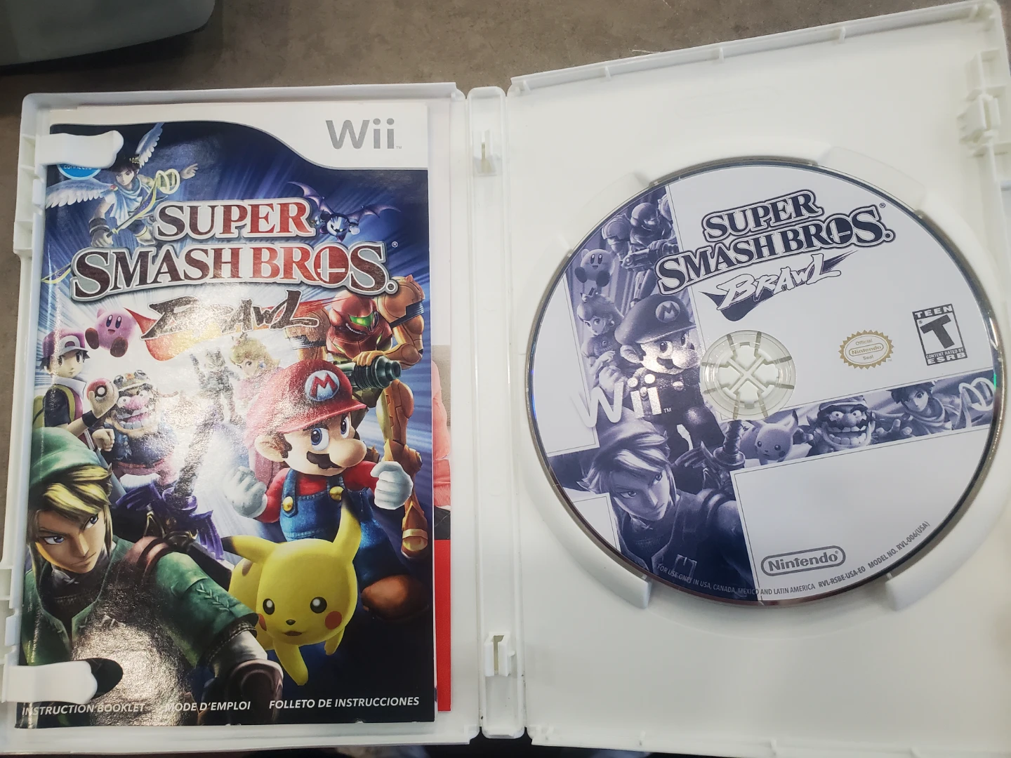 Super Smash Bros. Brawl Nintendo Wii Game - photo 3