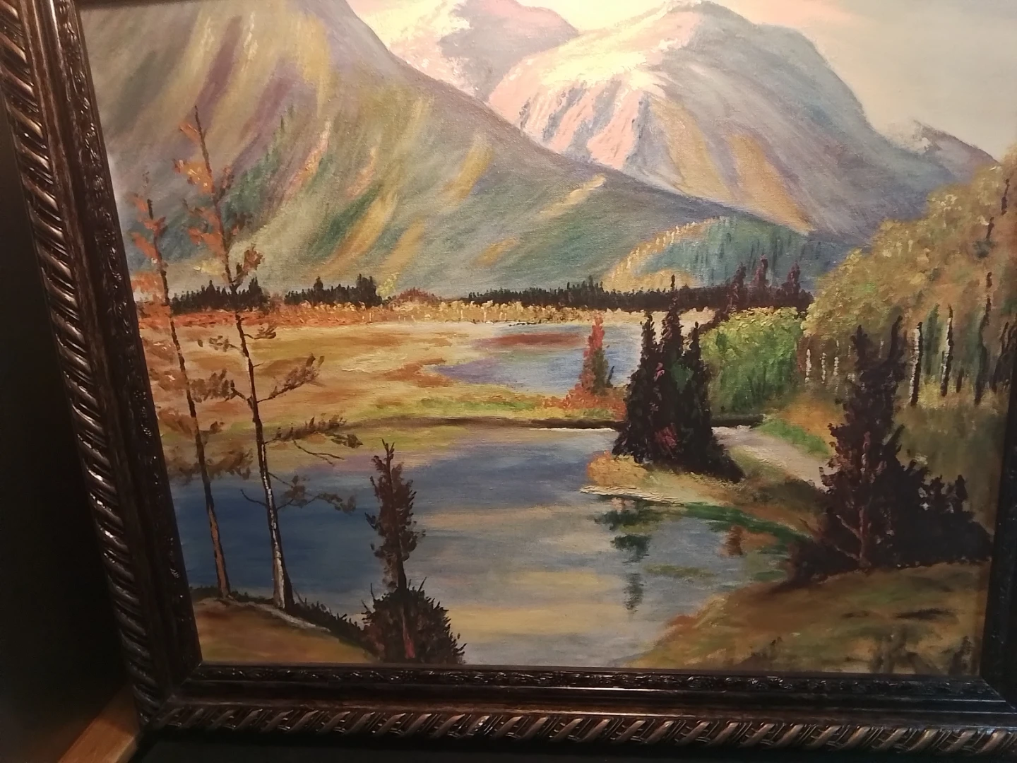 Landscape Oil Painting 28x24" - photo 2