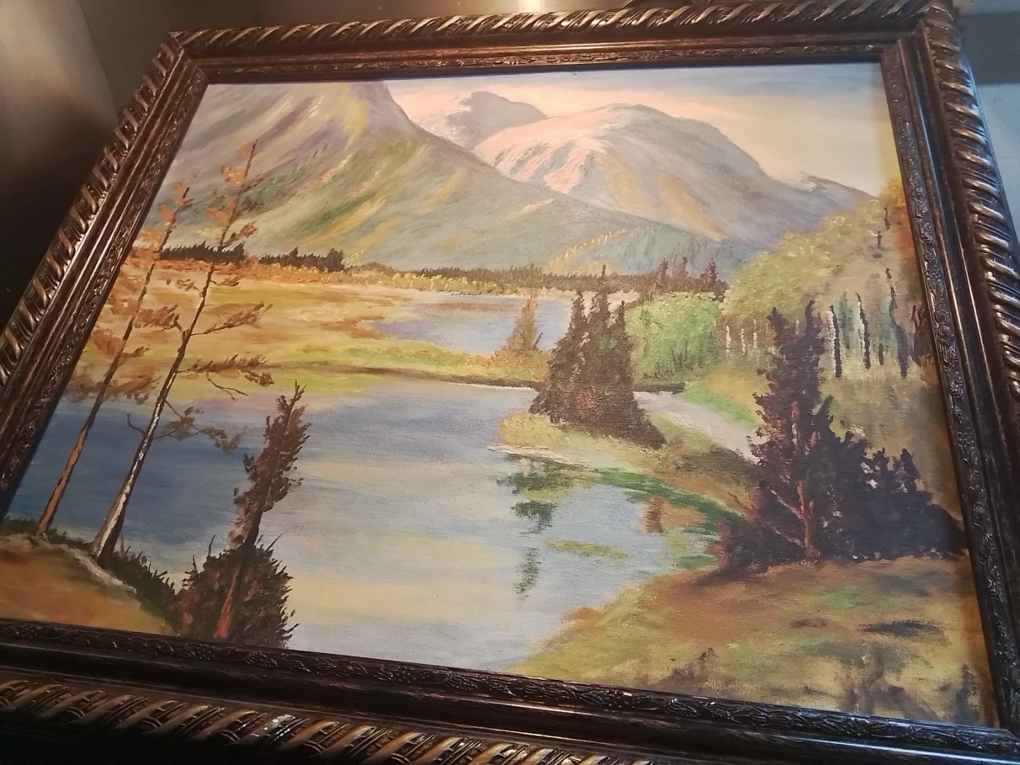 Landscape Oil Painting 28x24" - photo 5