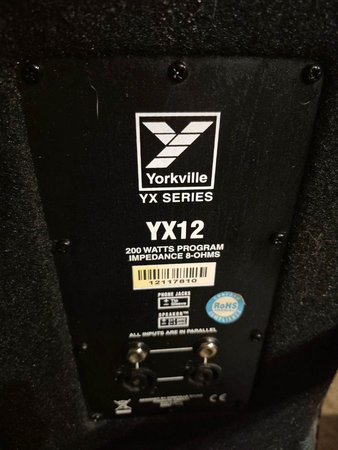 Yorkville YX12 Speaker and Speaker Stands - photo 2