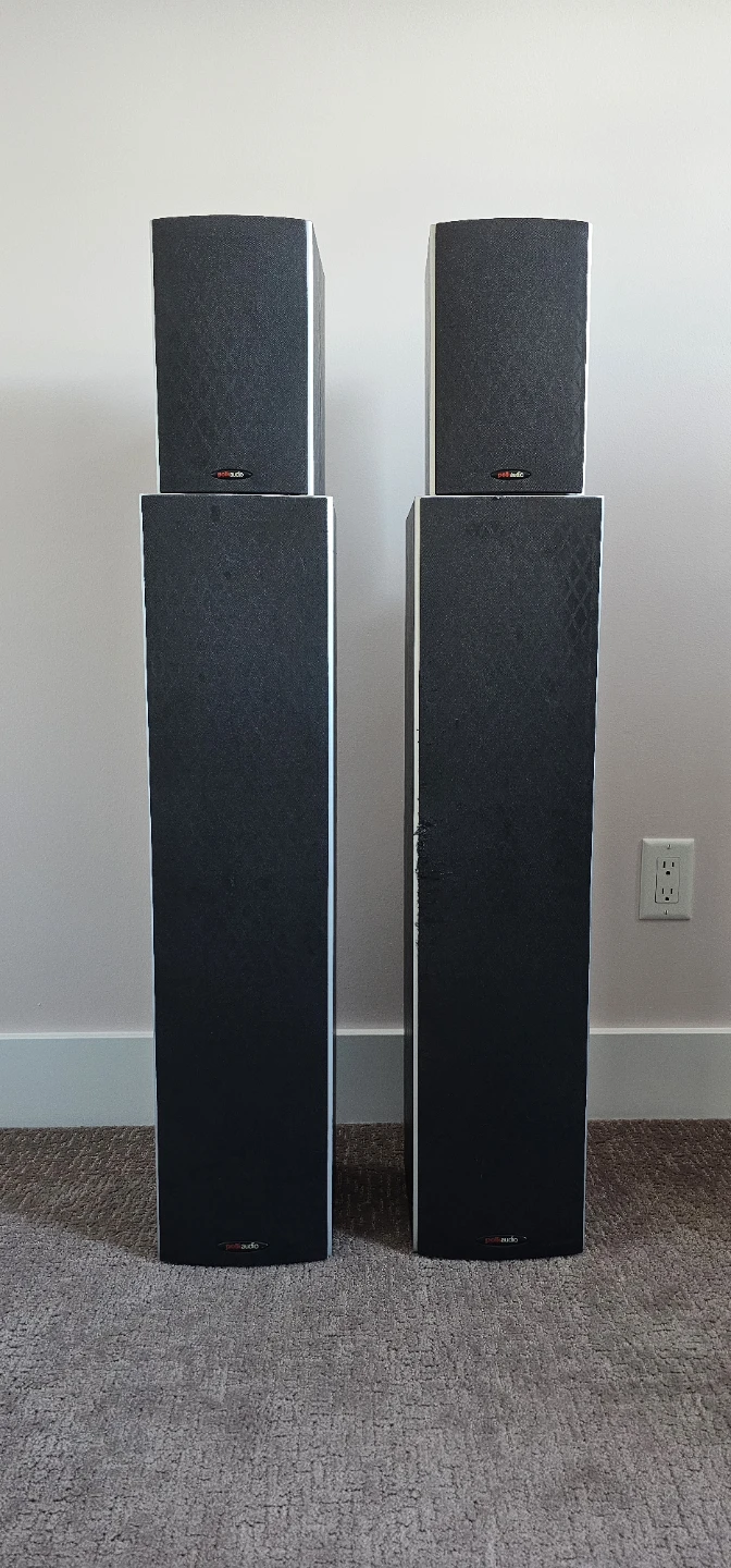 Polk Audio - Tower and Bookshelf Speakers