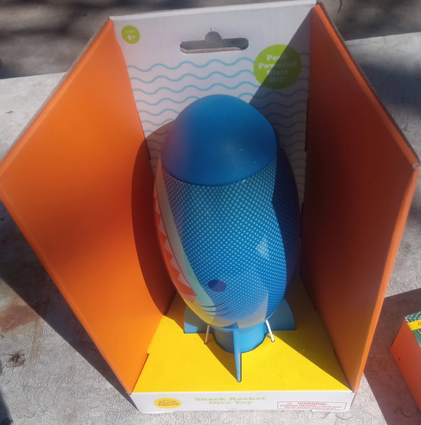 Sun Squad Shark Rocket Dive Toy