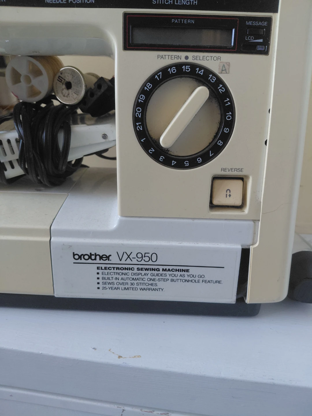 Brother VX-950 Electronic Sewing Machine
