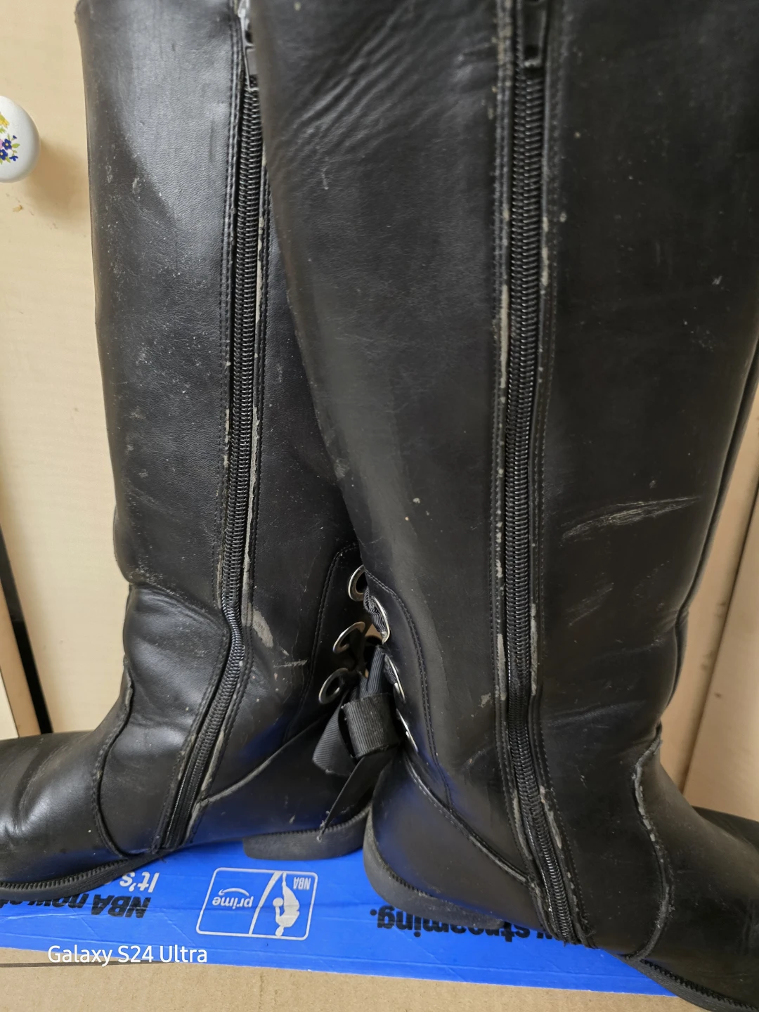 ❤️ Cynthia Rowley Women's Boots Size 3 Black Faux Leather - photo 2