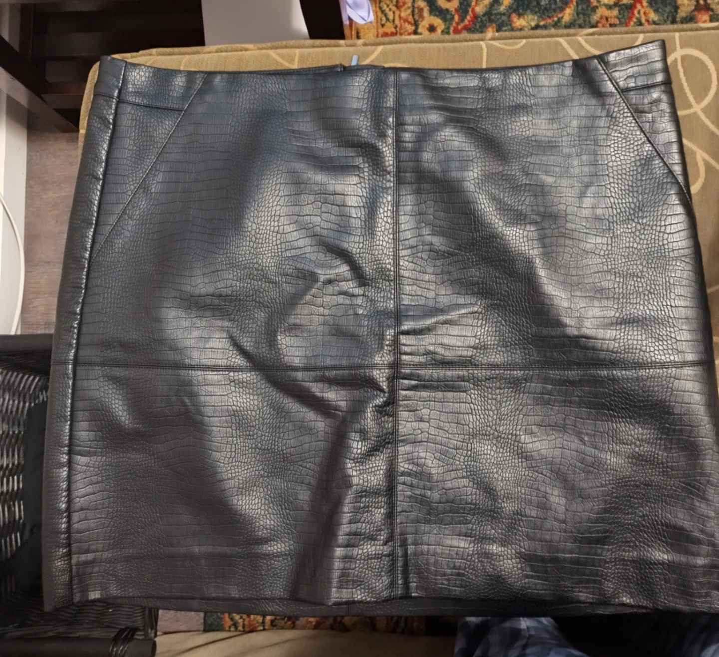 Faux leather Skirt SZ 20