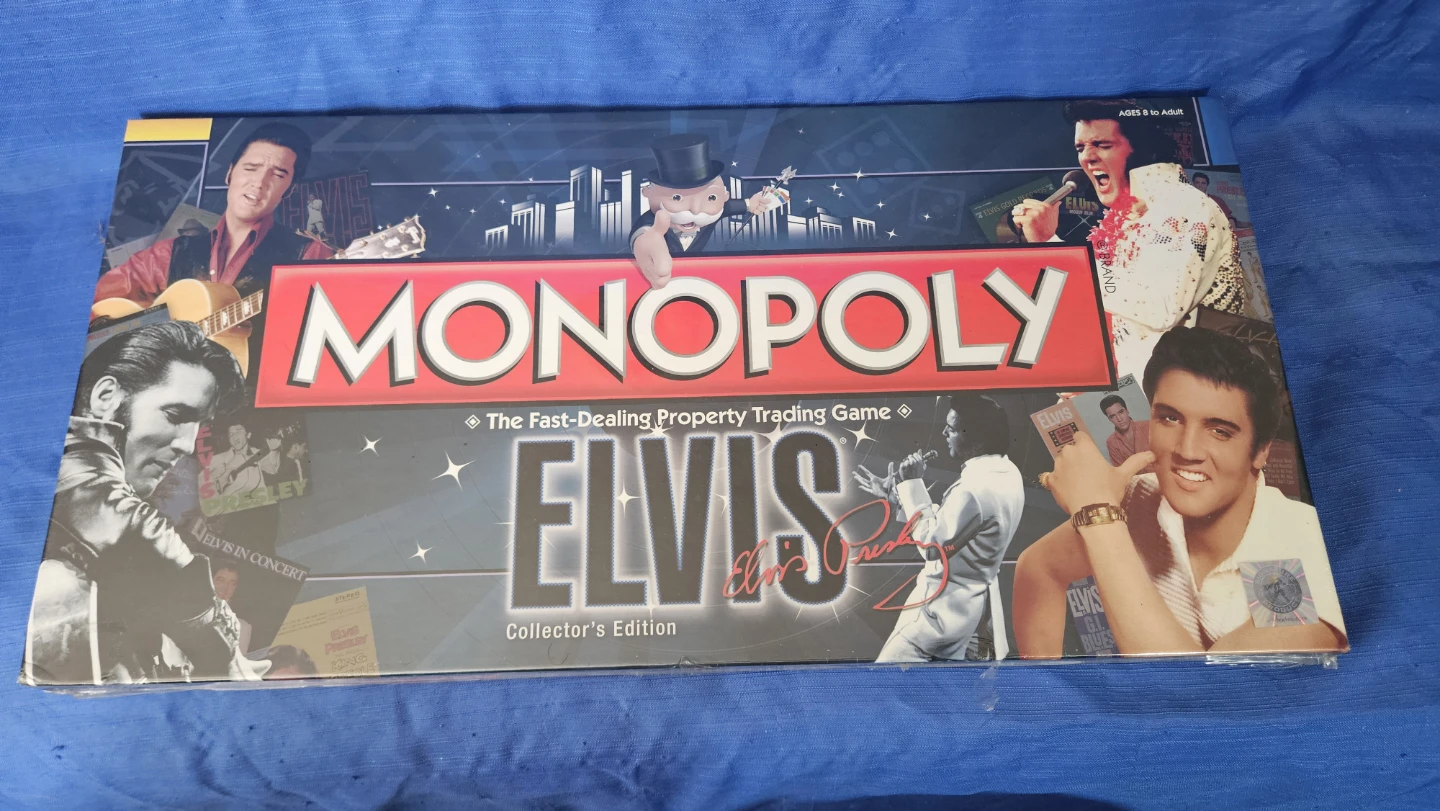 Monopoly Elvis Collector's Edition Board Game