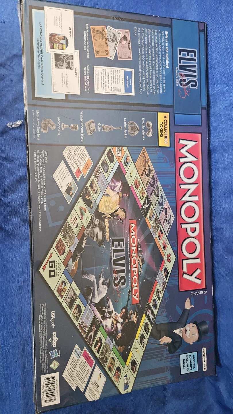 Monopoly Elvis Collector's Edition Board Game - photo 2