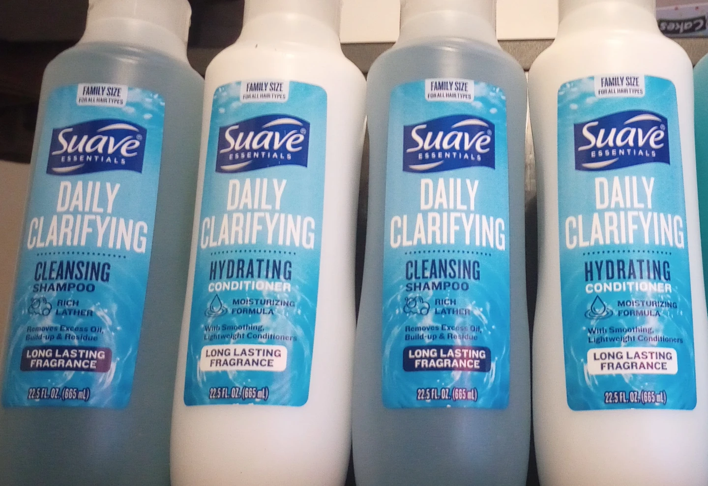 Suave Daily Clarifying Shampoo and Conditioner