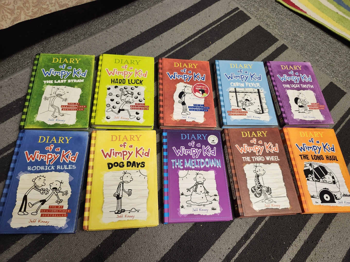 Diary of a Wimpy Kid Book Series by Jeff Kinney