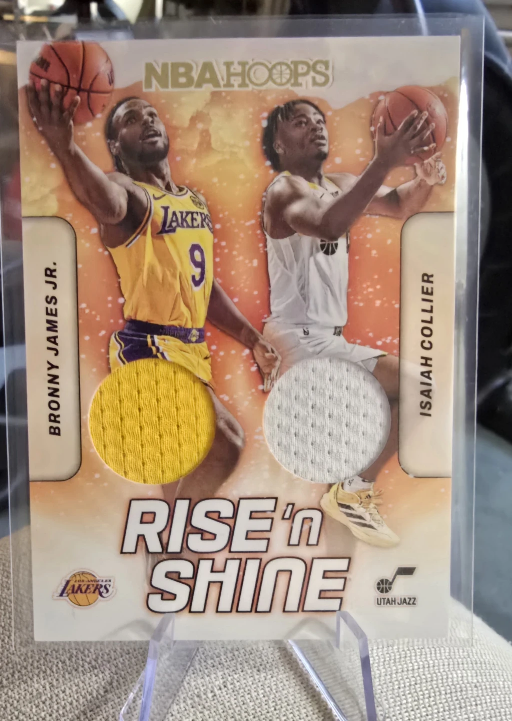 2024-25 Panini NBA Hoops Rise 'n Shine Bronny James Jr.