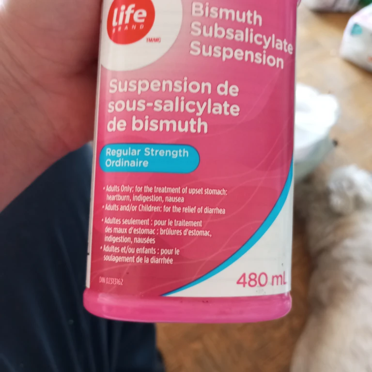 Life Brand Bismuth Subsalicylate Suspension (480 mL) - photo 3