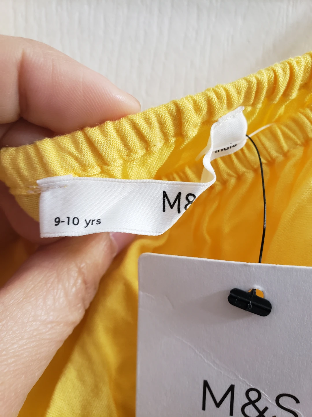 Brandnew M&S Yellow and White Tiered Maxi Dress - 9-10 yrs - photo 4