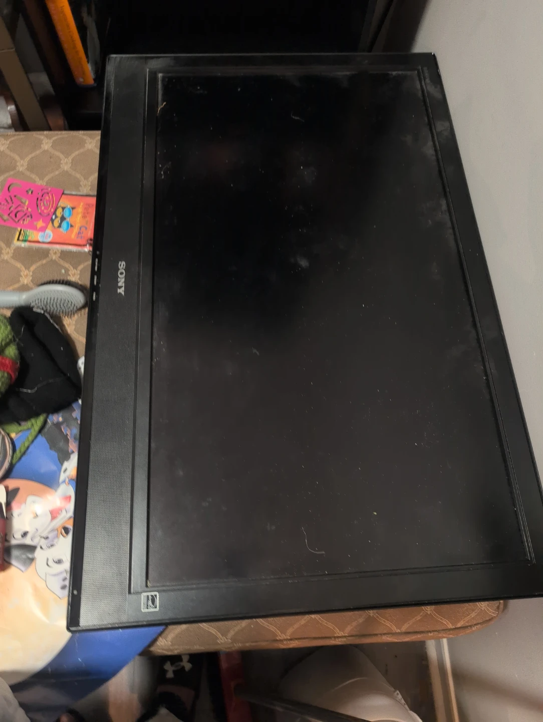 Sony Black Flat Screen Monitor