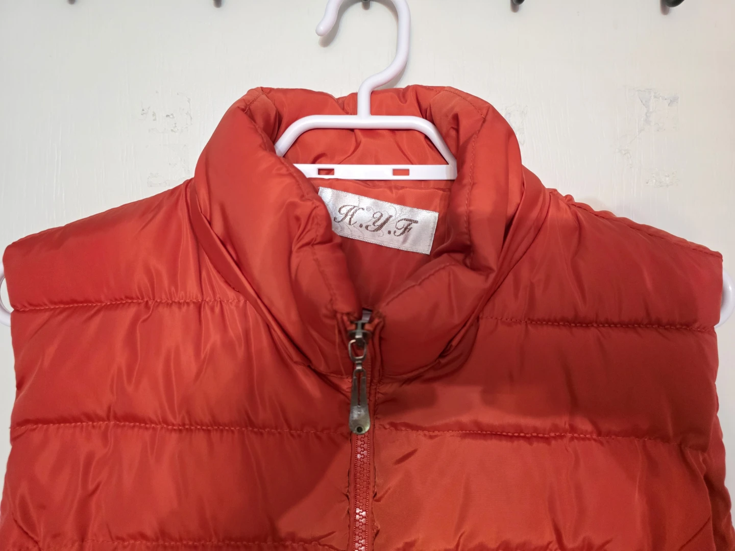 Bright Orange Puffer Vest - photo 2