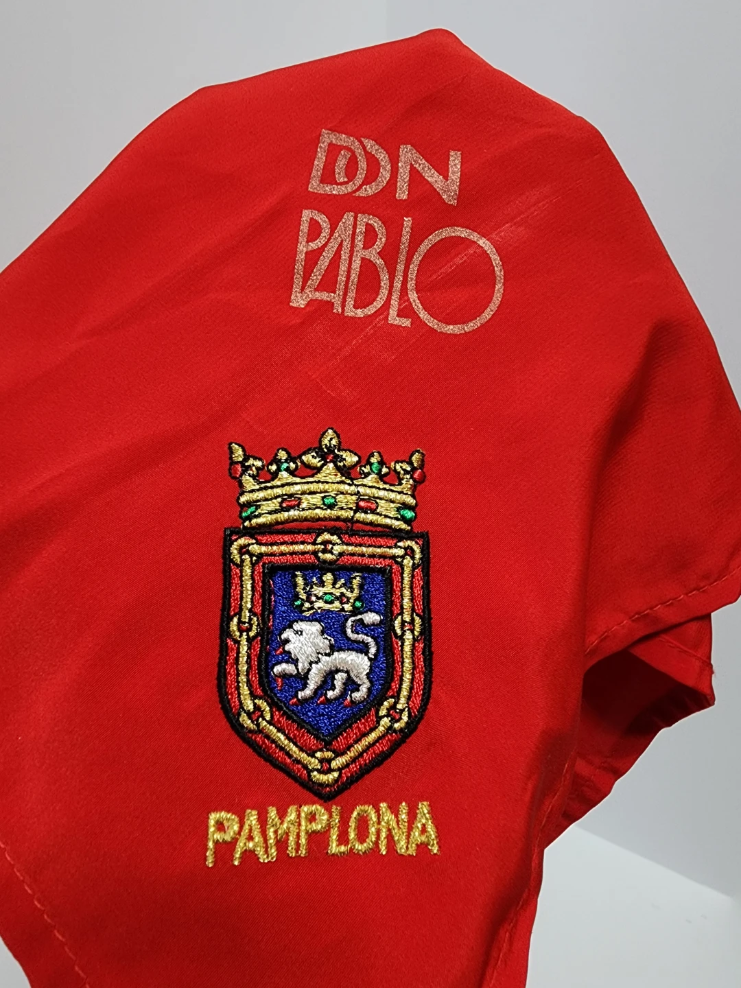 Spain "Running of The Bulls" Fermín Pamplona Red Bandana - photo 4