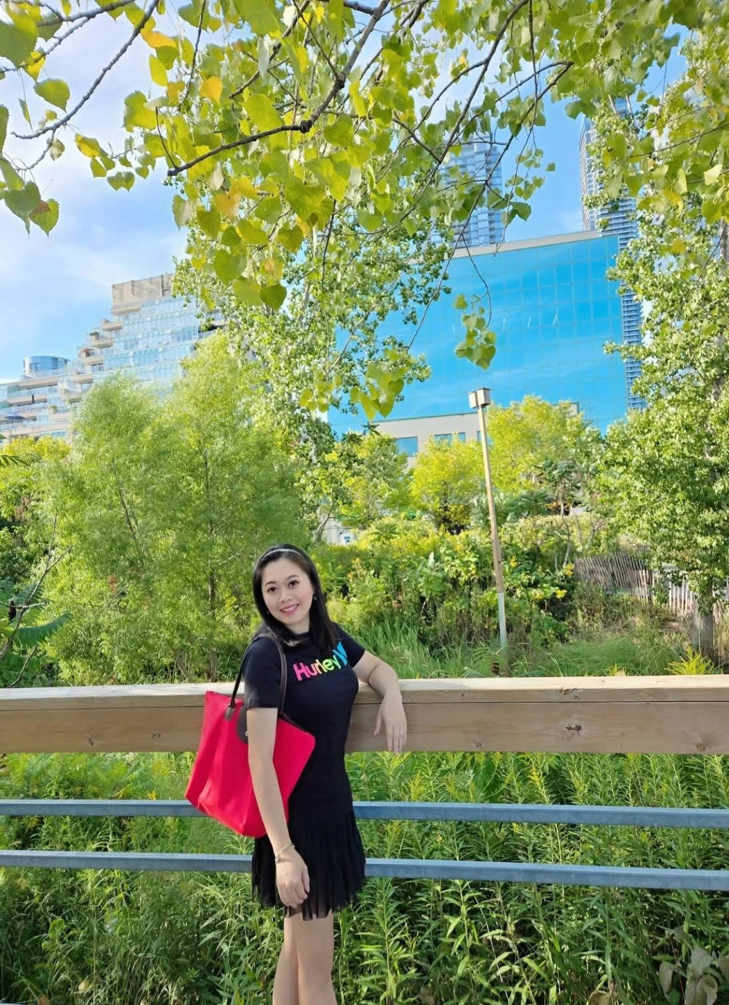 Red tot bag