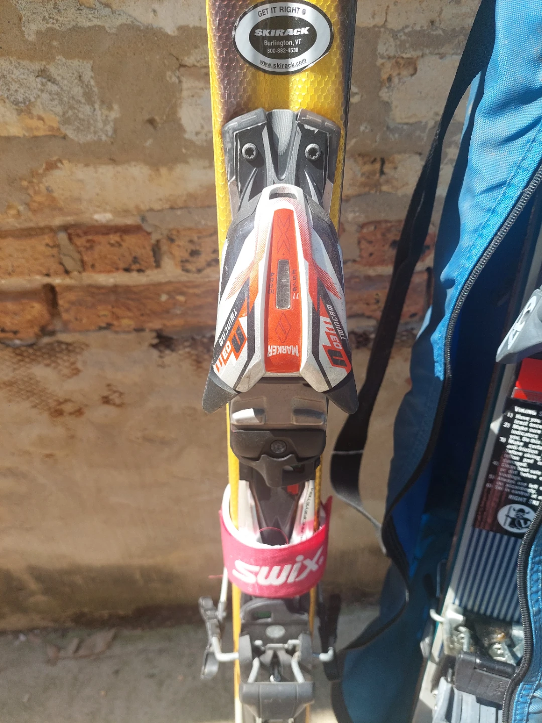 Salomon & Marker skis with bag - photo 2