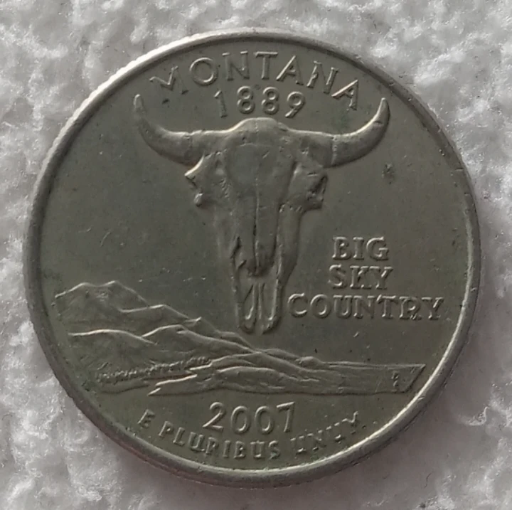 USA 🇺🇸 2007 Montana State Coin