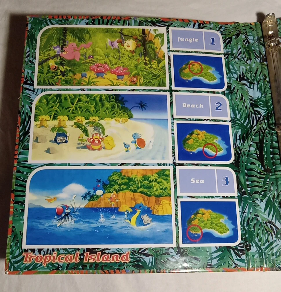 Pokemon Vintage 2001 Southern Islands Binder - photo 3