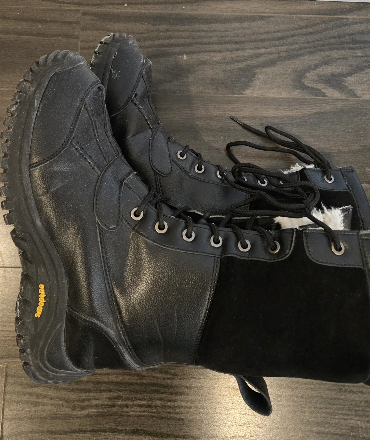 Black Winter Boots - Insulated and Cozy