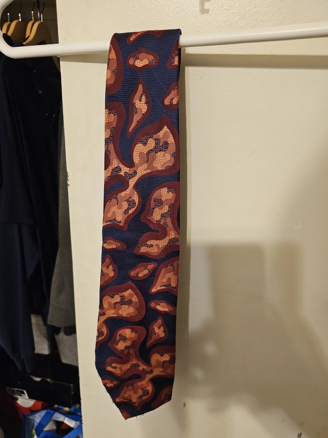 Vintage 1970s men's neck ties, made in paris - photo 2
