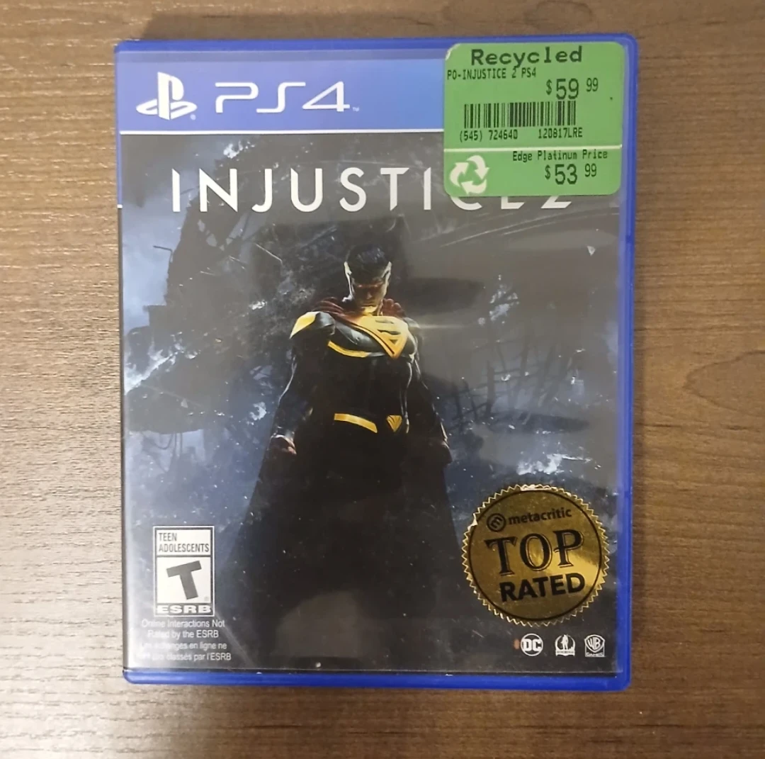 Injustice 2 PS4 Video Game