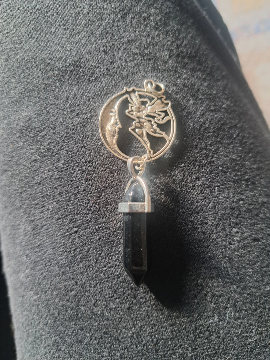 Fairy Moon Pendant Necklace