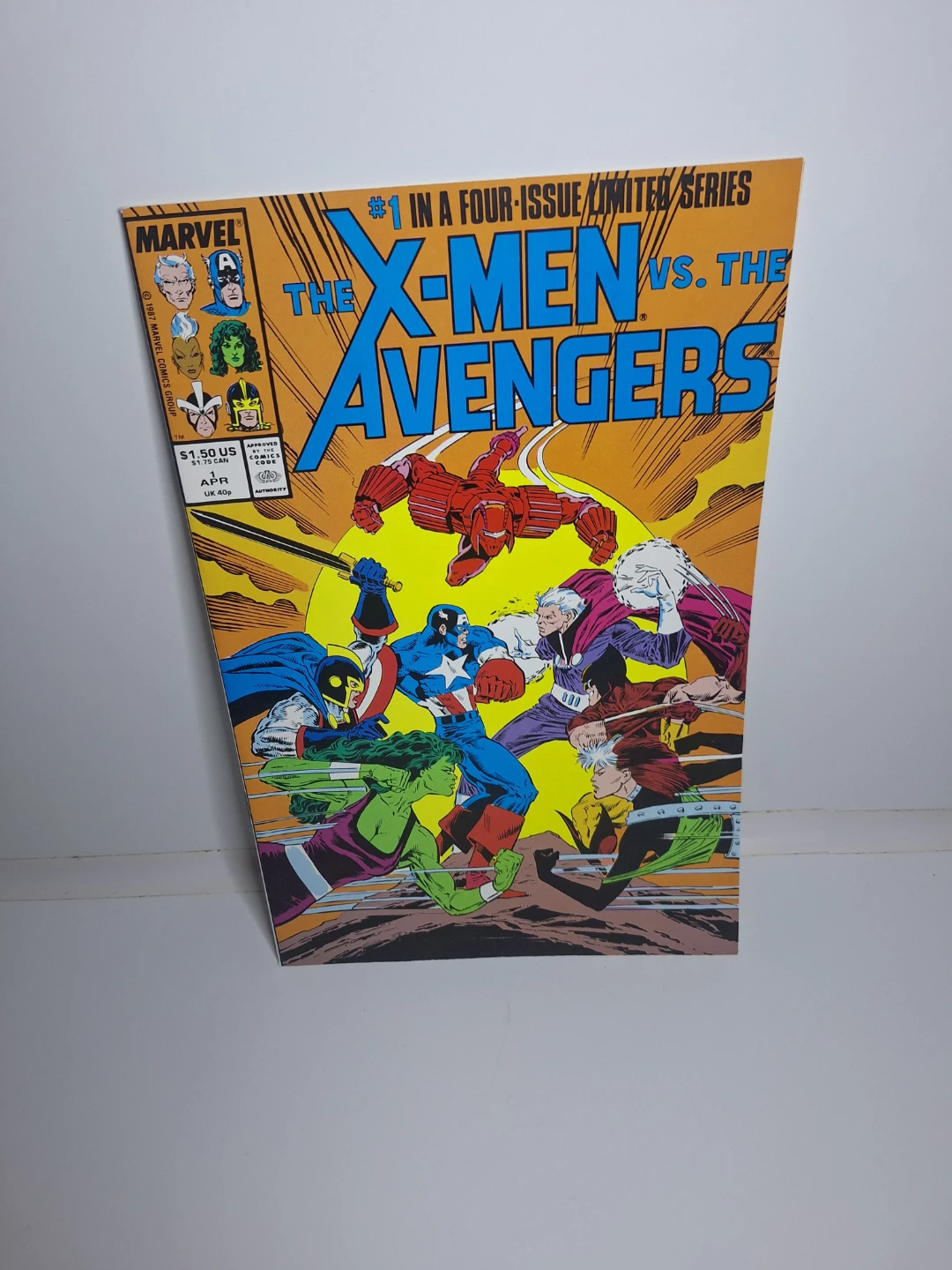 The X-Men vs The Avengers #1 Marvel Comics 1987 - photo 3