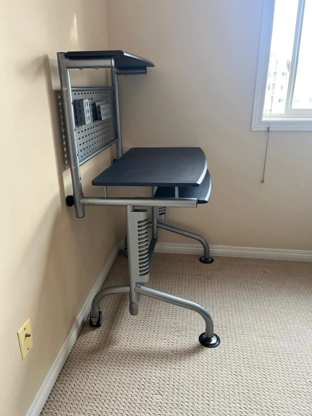 Adjustable Desk with Keyboard Tray - photo 3