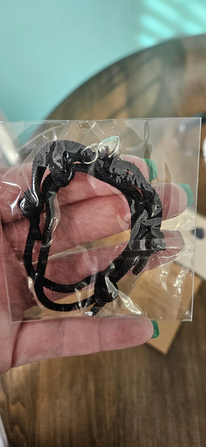 Magnetic rope bracelet set - photo 2