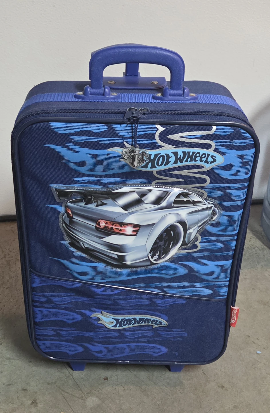 Hot Wheels Kids Rolling Suitcase